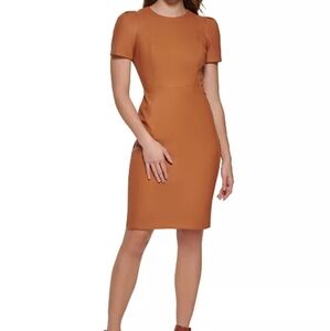 Vegan Leather Calvin Klein Dress NWT